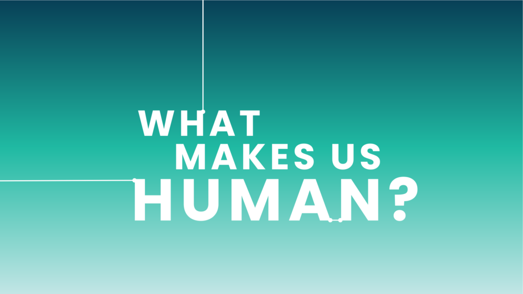 What Makes Us Human? Logo